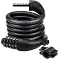 thumbnail image 5 of Bike Lock Cable Bicycle Lock - Cycle Lock High Security Combination Long Heavy Duty Cable Lockdigit Codes Locks Bike Accessorie, 5 of 5