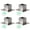30mm, variant on Adjustable Wall-Mounted Pipe Bracket Set - Steel Flange Base Supports for Commercial Wardrobe Shelving Systems
