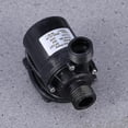 thumbnail image 2 of Dc 12v Booster Submersible Pump 800l-h 5m For Fountain Pool Solar Circulation System Water Circulation System Black Ns2, 2 of 4