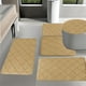 thumbnail image 5 of Juego de 5 Alfombras de Baño de Espuma: Ultrasuaves, Antideslizantes, Absorbentes, Lavables a Máquina, 40X60 Cm, 40X50 Cm, 38X43 Cm, Colores Oscuros, 5 of 7