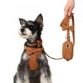 thumbnail image 4 of Pet Artist 4pcs Cute Bowtie Dog Harness and Collar and Leash and Poo Bag Holder Adjustable Pet Puppy Cat Vest, 4 of 9