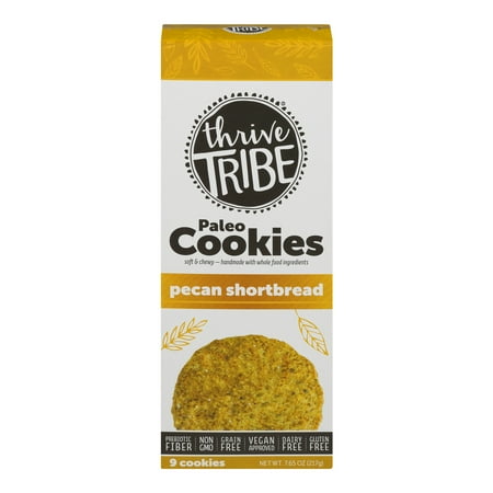 Thrive Tribe Pecan Shortbread Cookies - .85 oz