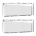 thumbnail image 1 of Siruishop 2 Pieces Waterproof Outlet Covers Outdoor Socket Protector for Indoor Office Clear, 1 of 8