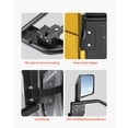 thumbnail image 4 of VEVOR Jeep Tube Doors, 4-Door, Adventure Style Jeep Tubular Door with DOT Certified Rear View Mirrors, Jeep Doors with Rear Mirrors for 2018-2024 Jeep Wrangler JL & 2020-2024 Jeep Gladiator JT, 4 of 9