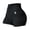 Black, variant on Gymreapers Infinity Seamless Workout Shorts High Waist Biker Shorts for Women Athletic Gym Running Pilates Yoga Sport Short