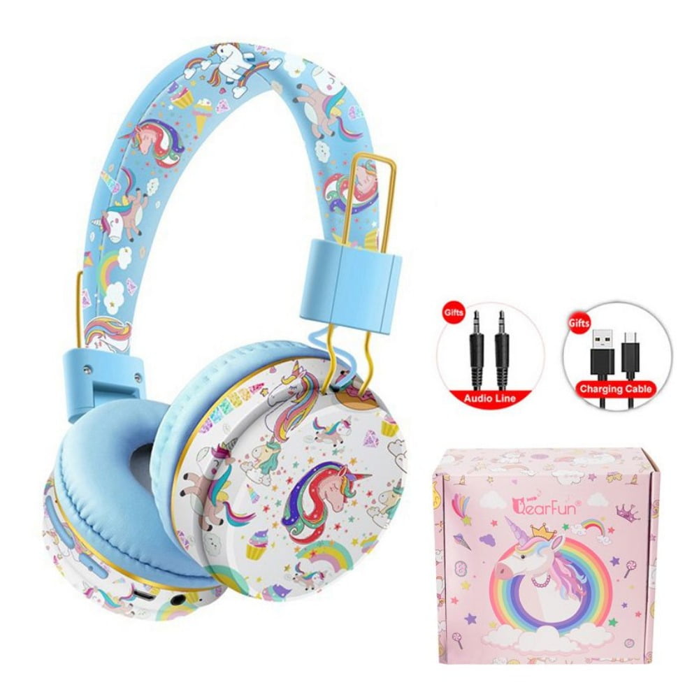 Unicorn headphones with microphone sale
