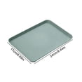 thumbnail image 3 of Ikeay Bakeware| Fast Food Tray Rectangular Serving Trays Serving Tray for Indoor Plastic Fast Food Tray, Tray, Blue, 3 of 9