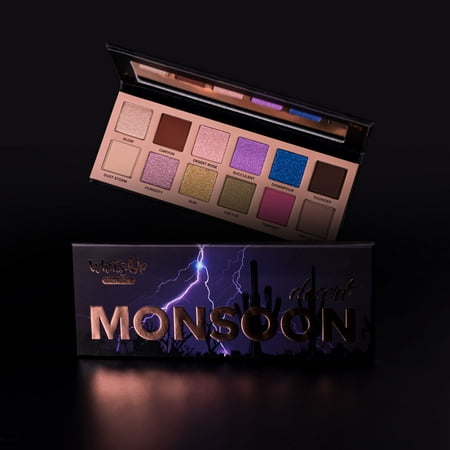 Whats Up Beauty – Desert Monsoon Collection Eyeshadow Palette Eye Makeup Talc and Cruelty Free