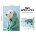 thumbnail image 4 of Naloa Dog Wrapped in Towel Custom Puzzles Personalized Puzzle 1000 Pieces from Photo Custom Jigsaw Puzzle for Wedding, Graduation, (29.5×19.7in, Vertical), 4 of 9