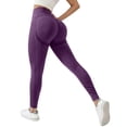 thumbnail image 6 of Certgust Hot Sales Under $20 Womens Leggings High Waisted Workout Leggings for Women Full Length Capri Tummy Control Yoga Pants for Running Cycling, 6 of 7