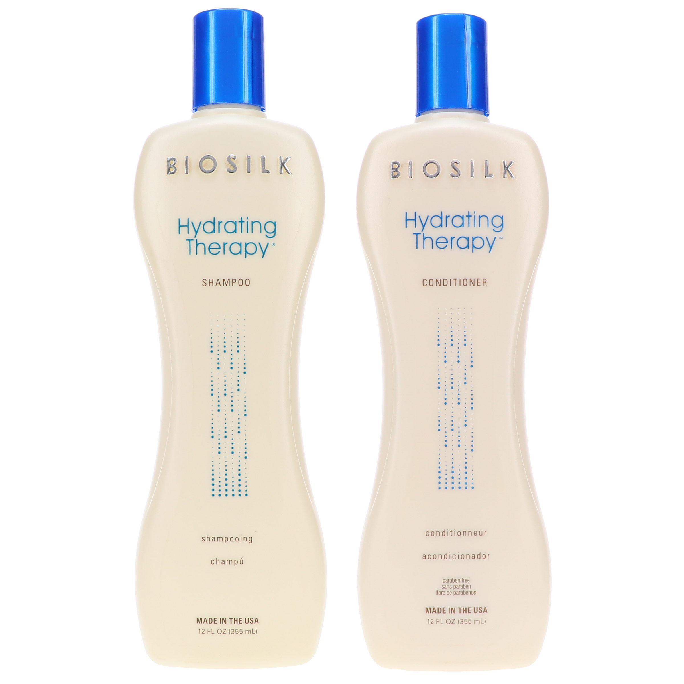 Biosilk Hydrating Therapy Shampoo 12 oz & Conditioner 12 oz Combo Pack