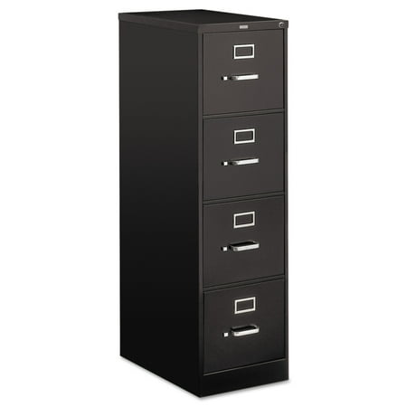 Hon 4 Drawers Vertical Lockable Filing Cabinet Black Hon 4 Drawers Vertical Lockable Filing Cabinet Black
