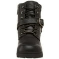 thumbnail image 3 of HARLEY-DAVIDSON FOOTWEAR Women's Tegan Ankle Boot  BLACK, 3 of 4