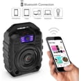 thumbnail image 2 of EARISE T26 Portable Karaoke Machine with Bluetooth Speaker and Wireless Microphone,, 2 of 7