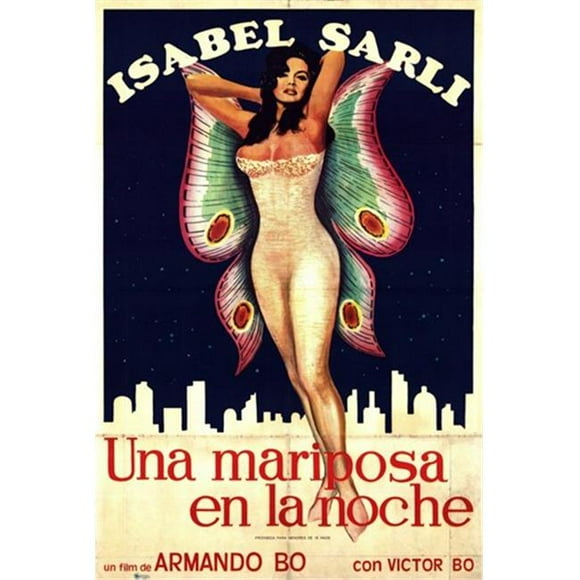Posterazzi MOV227609 Mariposa En La Noche Una Movie Poster - 11 x 17 in.
