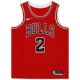 thumbnail image 3 of Framed Lonzo Ball Chicago Bulls Autographed Red Swingman Jersey - Fanatics Authentic Certified, 3 of 4