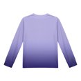 thumbnail image 6 of Favoffer Boys Girls Base T-Shirt Gradient Crewneck Long-Sleeve Pullover Top Casual Kids Shirt for Daily Wear, Fall Layering, Holiday Toddler 5-14Y, 6 of 8