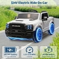 thumbnail image 2 of Electric Truck with LED Lights, Bluetooth, 3 Speed & Suspension, 2 of 8