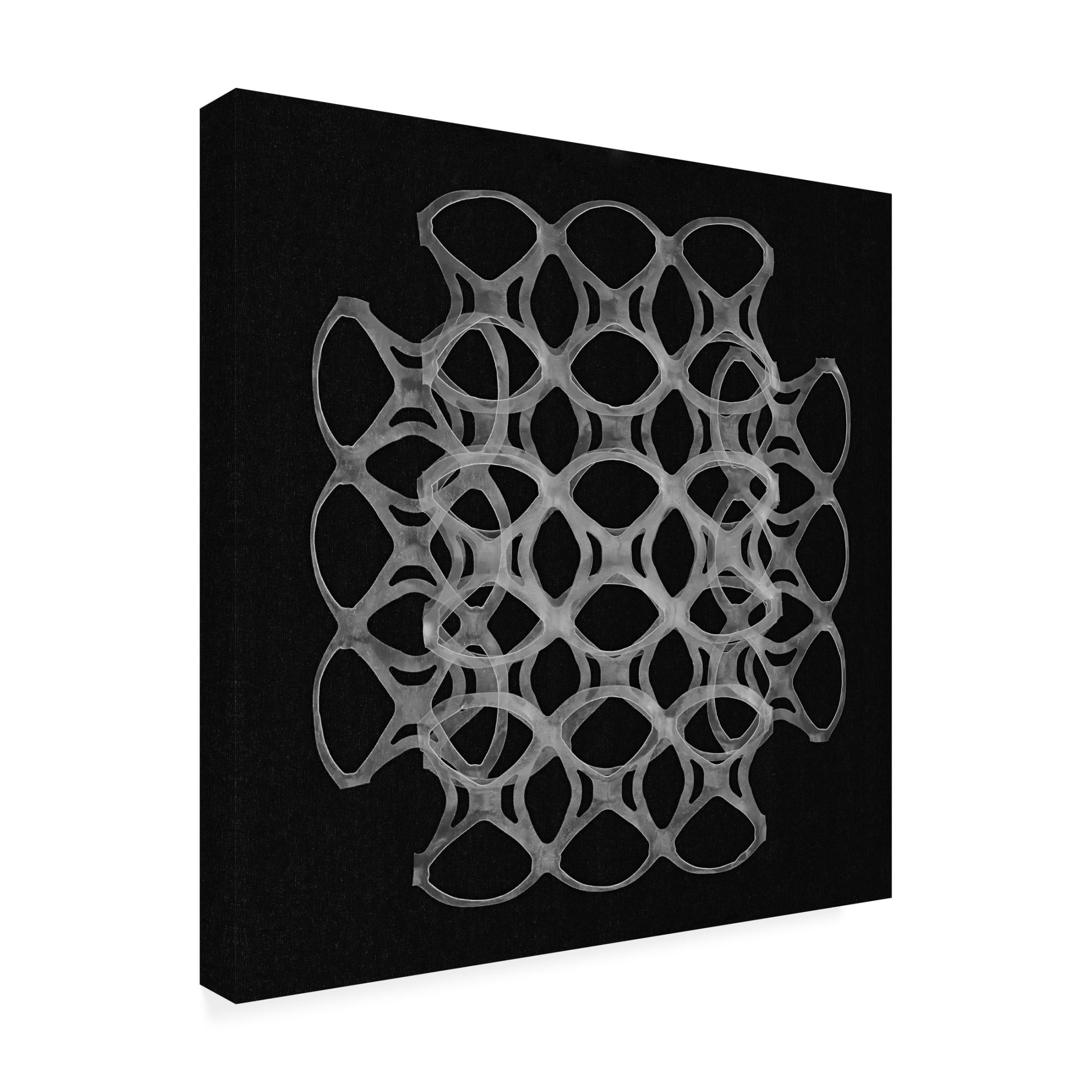 Canvas Wall Art - Berry Rosenthal 'Six Pack Holders II' Wall Art for Living Room, Bedroom, or Office Décor by Trademark Fine Art - 35 x 35 Inches
