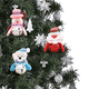 thumbnail image 3 of Adornos de campana navideña, lindo Papá Noel para decoración de fiestas navideñas, 3 of 5