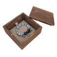 thumbnail image 4 of Caja de almacenamiento de estilo retro, caja de almacenamiento de joyería cuadrada de alta gama, cofre encerado para múltiples propósitos, 4 of 6