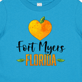 thumbnail image 4 of Inktastic Fort Myers Florida Orange in Heart Boys or Girls Baby T-Shirt, 4 of 5