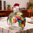 thumbnail image 5 of ERK 1Pcs Airtight Glass Candy Jar With Secure Locking Lid For Kitchen Pantry Organization And Decorative Storage, 5 of 5