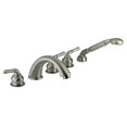 thumbnail image 1 of Kingston Brass KS3685S Three Handle Roman Tub Filler with Hand Shower, 1 of 1