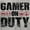 Sport Grey, variant on Gamer On Duty Video Games Nerdy Geeky Men's Graphic T Shirt Tees Brisco Brands M