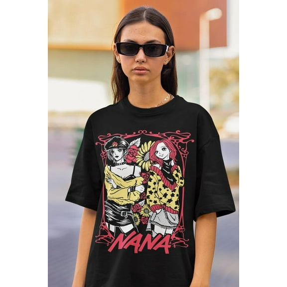 Unisex, Nana Anime Shirt, Manga Lover T-shirt, Graphic Tee, Otaku Ropa, Music Band Anime Clothing Merch Gift, Manga Trapnest Band Tshirt