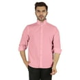 thumbnail image 1 of Bestman Formal Front Button Placket Solid Shirts For Mens Long Sleeve Regular Fit Shirt, 1 of 7