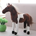 thumbnail image 4 of Horse Plush Toy 4 Styles - Soft Stuffed Animal Pillow for Living Room, Bedroom, Car, Birthday/Christmas Gift for Kids, Friends, Parents, 4 of 5