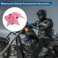 thumbnail image 3 of Accesorios para Cascos de Motocicleta Decoración Orejas de Gato para Cascos de Motocicleta Bicicleta Esquí Negro Rosa Stickers 1 Juego, 3 of 6
