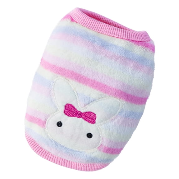 as shown Small Dog Sweater Warm Flannel Puppy Coat Teacup Chihuahua Pet Clothing Winter Outfit For Tiny Dogs Soft Comfortable Apparel