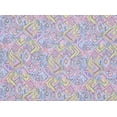 thumbnail image 2 of Zelouf Ethnic Geo On Yoryu  , Sewing, DIY, Crafts Fabric by the Yard, 473Blue/fuschia, 1 Yard, 2 of 2