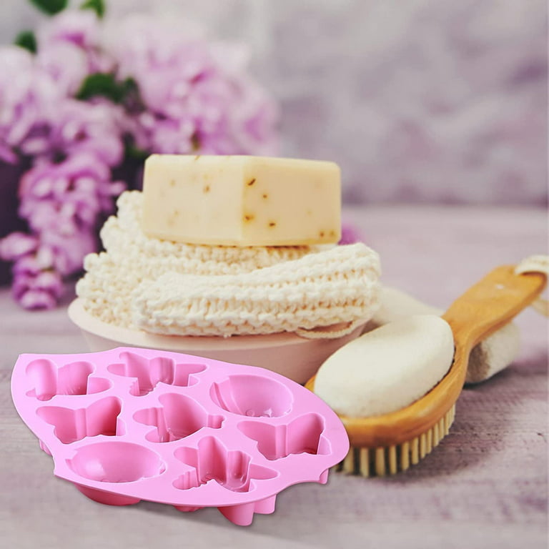 Soap Making Silicone Heart Shape  Silicone Mold Hand Making Soap