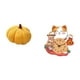 thumbnail image 5 of Cojín De Peluche Con Forma De Gato Y Calabaza De Halloween, Con Reloj, Decorativo Para Sofá, Ideal Para Dormitorio Infantil, Oficina O Cocina. Silencioso Y Colgante., 5 of 8