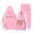 Z1Pink, variant on shqvo Toddler Boys Clothes Letter Print Sport Long Sleeve Hoodie Pullover Sweatshirt Tracksuit Jogger Sweatpants Cute 2 Piece Outfits for Kids Fall