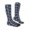 thumbnail image 3 of Haiem Astronaut Corgi Socks, Funny Novelty Crazy Design Cotton Socks Sports Socks Knee High Socks For Men, Women,1Pairs - Gift For Working Friends, 3 of 9