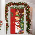 thumbnail image 5 of ChicYu 35.4 X 70.8 Inch Christmas Door Cover Santa Door Banners Holiday Party Decoration Door Hanging Decoration for Covering Doors or Hanging as Decor, 5 of 7