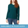 thumbnail image 4 of Jessica Simpson Ladies' Roll Neck Sweater (Deep Teal, Large), 4 of 4