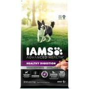 Angle View: IAMS ADVANCED HEALTH Adult Healthy Digestion Dry Dog Food with Real Chicken, 6 lb. Bag