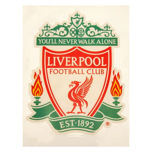 Liverpool FC You´ll Never Walk Alone Crest A4 Car Decal