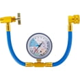 thumbnail image 2 of Refrigerant Charge Hose Premium AC Refrigerant Recharge Hose Kit with Gauge 1/2 Acme Thread Sturdy Car Air Conditioner Recharging Hose for Home Car Air Conditioner, 2 of 11
