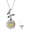Sunflower Urn Necklace, variant on Personalized Sunflower Cremation Jewelry 925 Sterling Silver Urn Necklace Keepsake Ashes Hair Memorial Pendant Locket for Women Mom