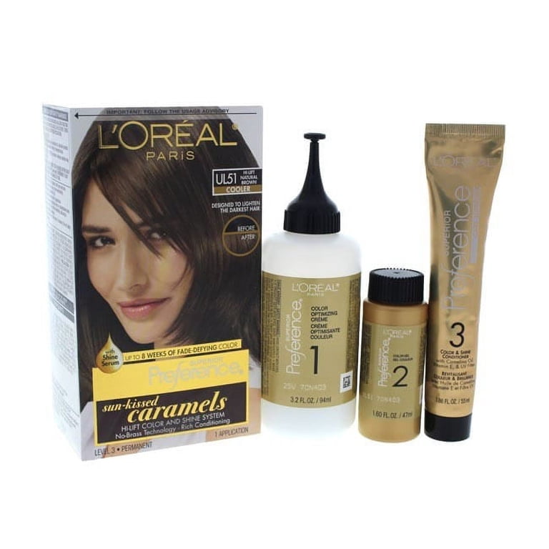 Loreal Superior Preference Les True Brunettes UL51 Ultra Light