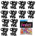 thumbnail image 3 of Confetti Word OVER THE HILL Black - Pouch (1/2 oz) - CCP7880, 3 of 8