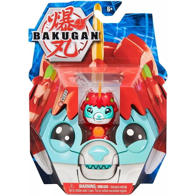 Figura de colección Bakugan 2021 Pyrus Cosplay Drago Cubbo