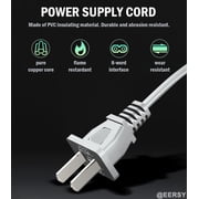 Charger Compatible with Wii U WiiU AC Adapter Power Supply for Wii U Console US Plug 15V 5A