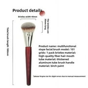 #BK# Beauty Brush - 101 Contour Foundation Brush, One-Piece